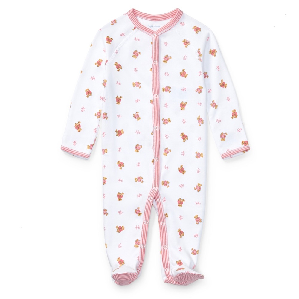 Ralph Lauren Polo Bear Cotton Coverall